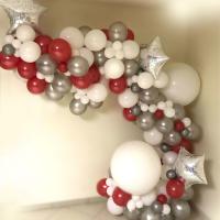 Arche ballons organique noël