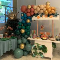 Ballon organique guirlande candy bar