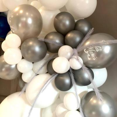 Ballon organique mariage hiver