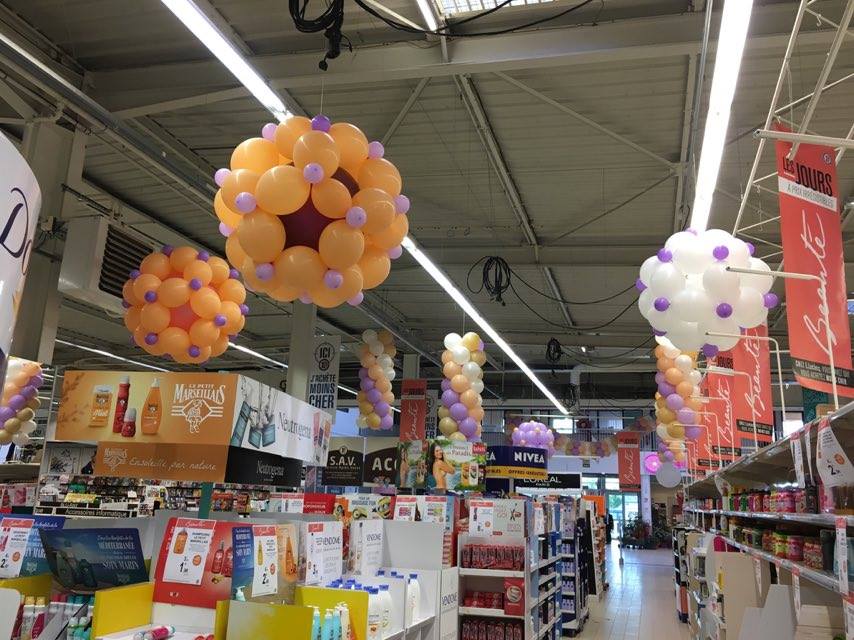 Structure Décorative en Ballons