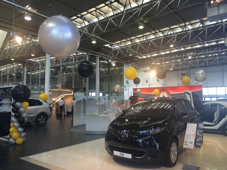 Déco avec des Ballons pour Portes Ouvertes Concession