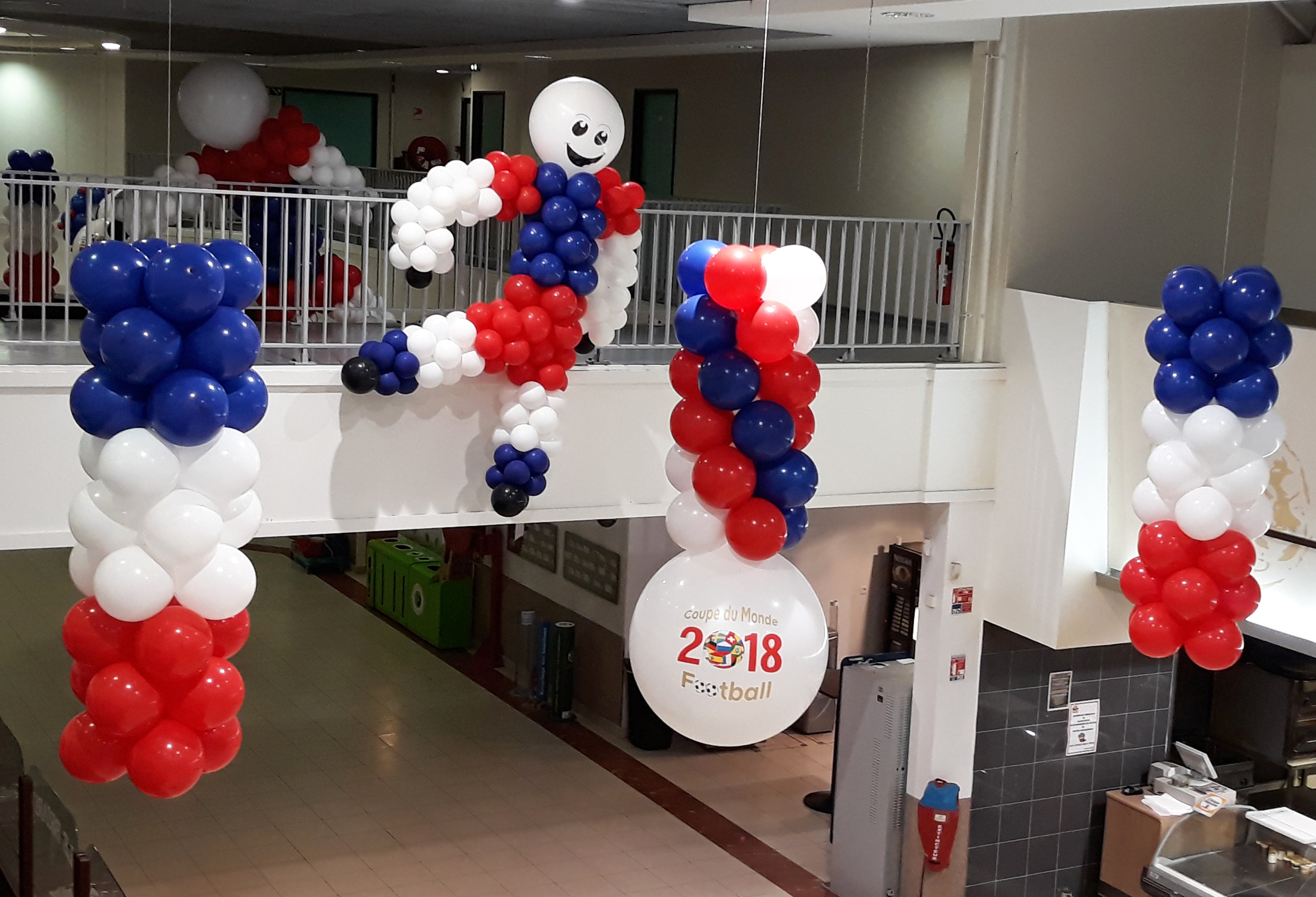 Idee deco ballon coupe foot