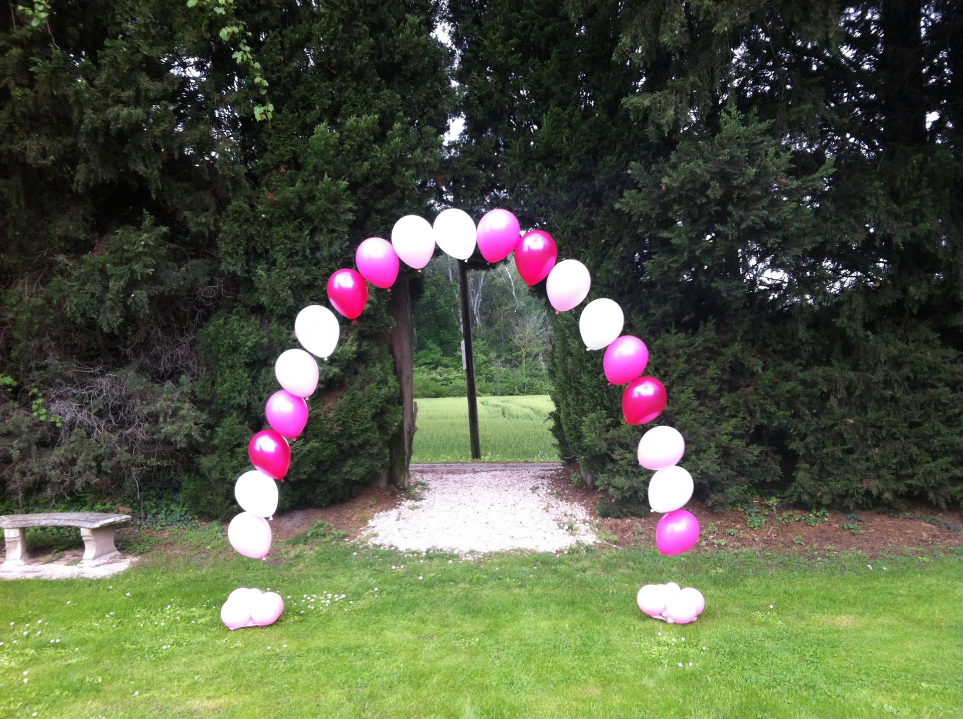 Arche de ballon pour Bapteme