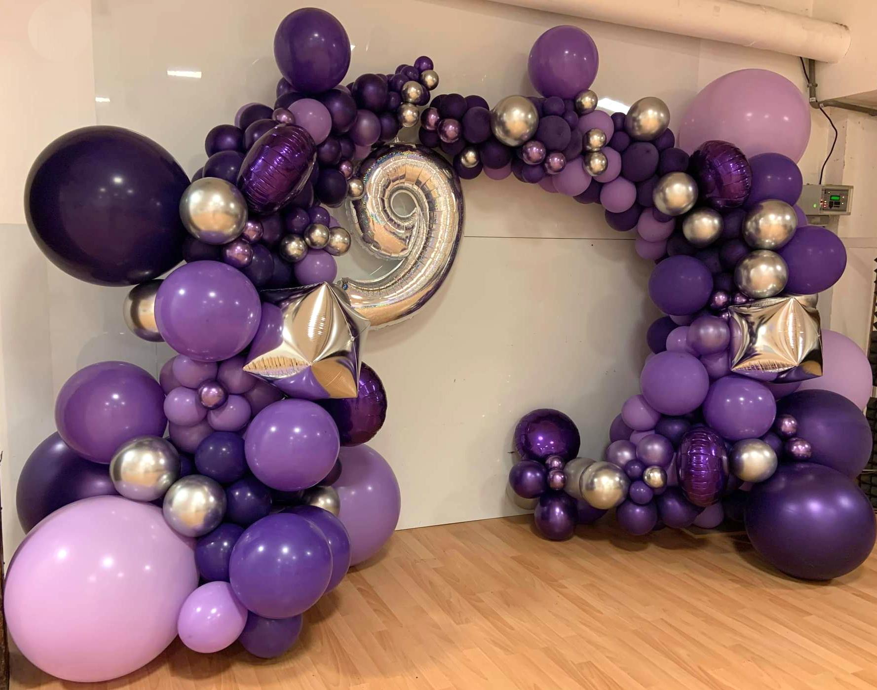 Décoration en ballons pour Anniversaire