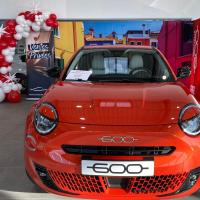 Garage Fiat déco Ballons Portes Ouvertes