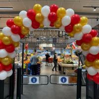 Voute en ballons accueil client