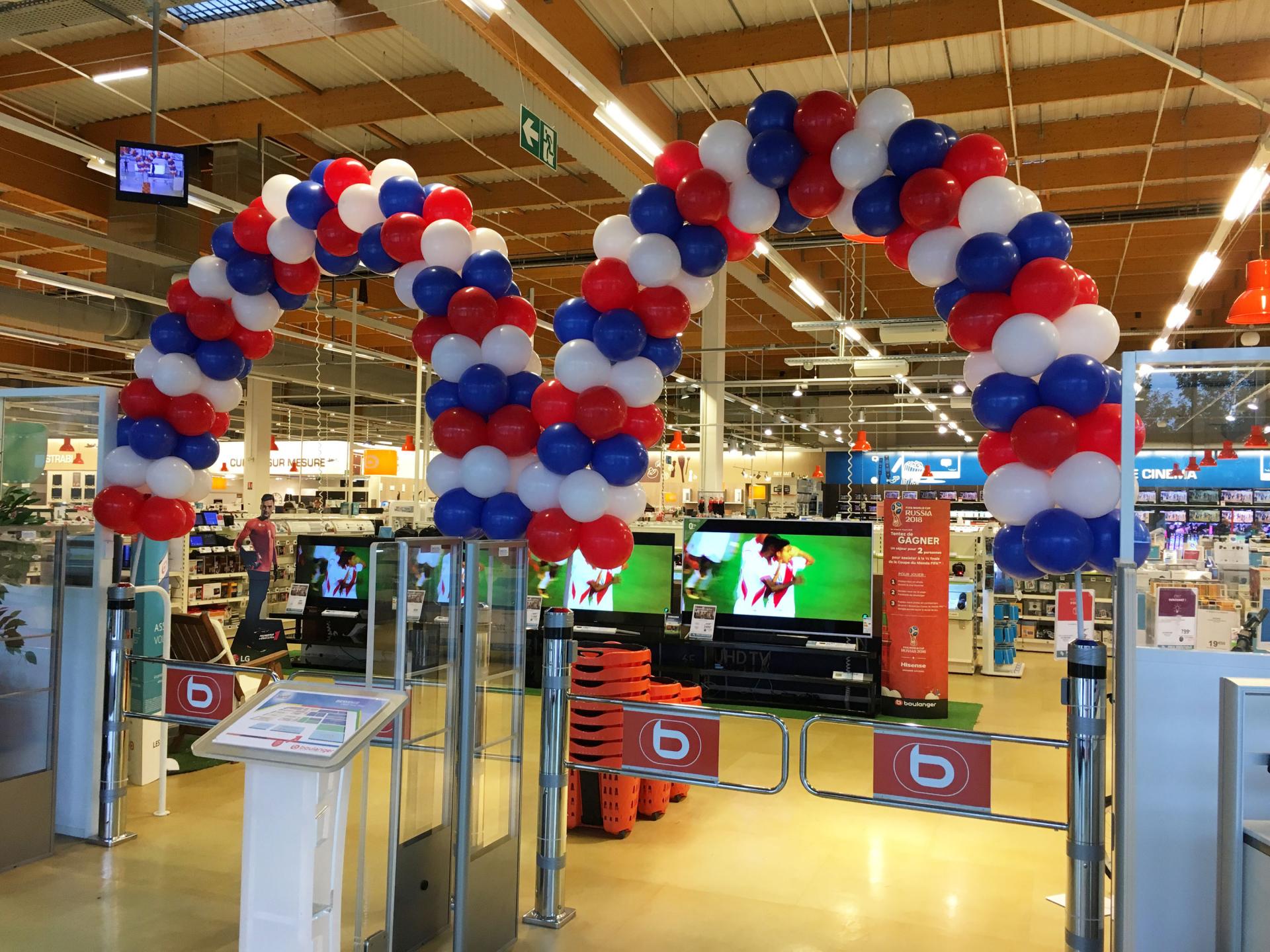 Arche ballon Coupe du Monde foot