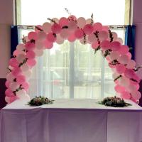 Arche torsadée et tige eucalyptus