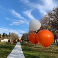 Balisage évènement gros ballon helium