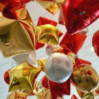 Aluminium mylar hélium