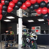 Ballon rouge et noir