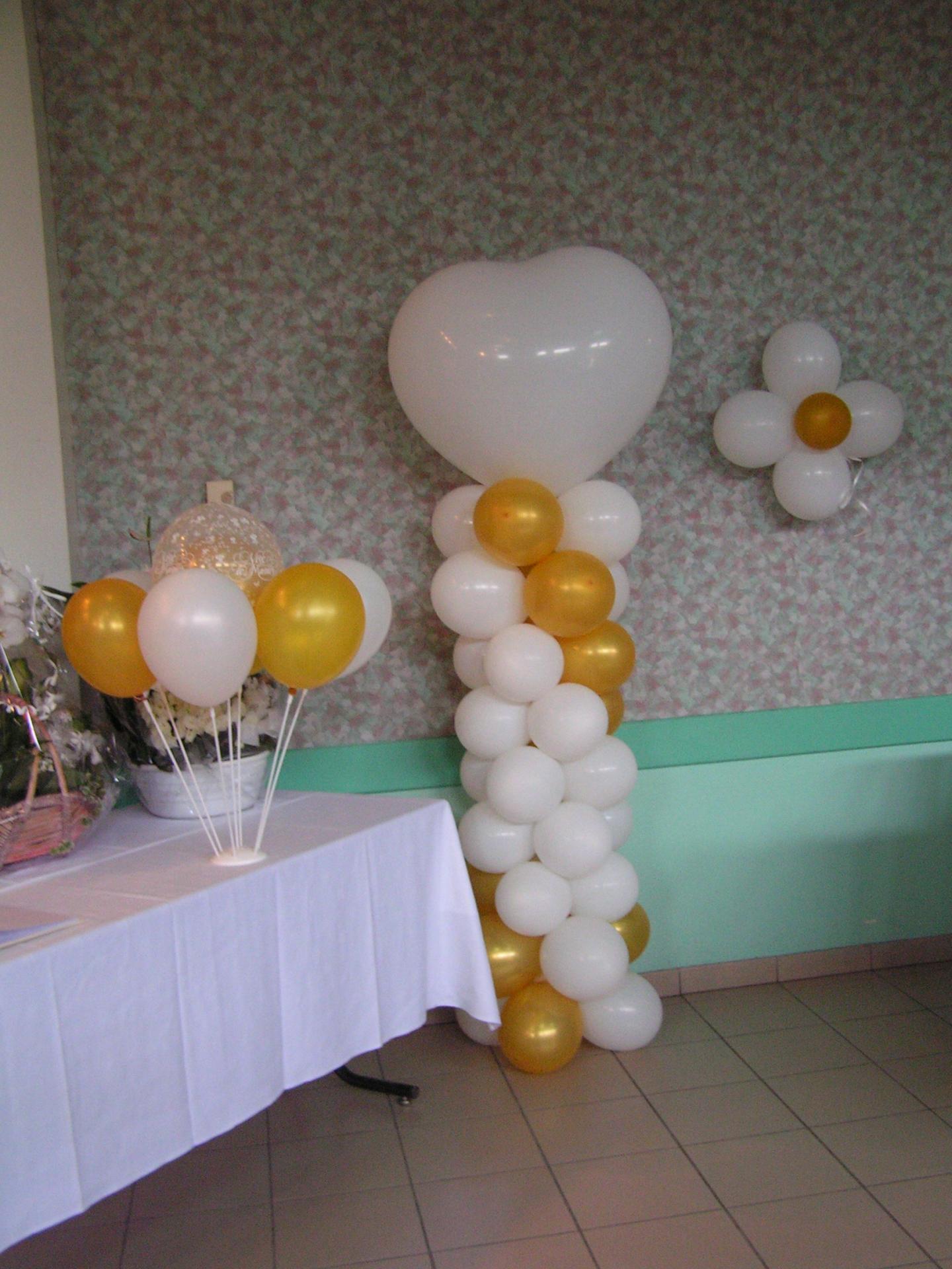 Coeur ballon Mariage