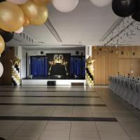 Arche et colonne déco salle