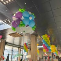 Décoration printemps en Ballon Intermarché