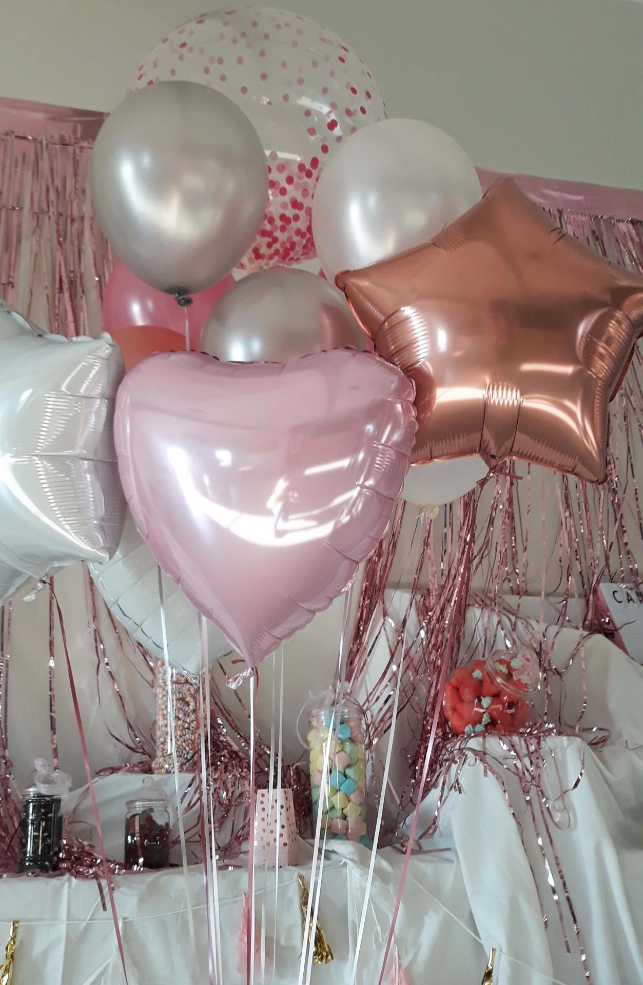 Bouquet ballons alu mylar