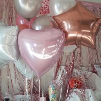 Bouquet ballons alu mylar