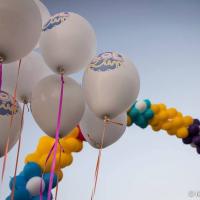 Ballons Imprimés avec Logo en 3 couleurs