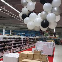 Cerceau de ballons décor Foire aux Vins