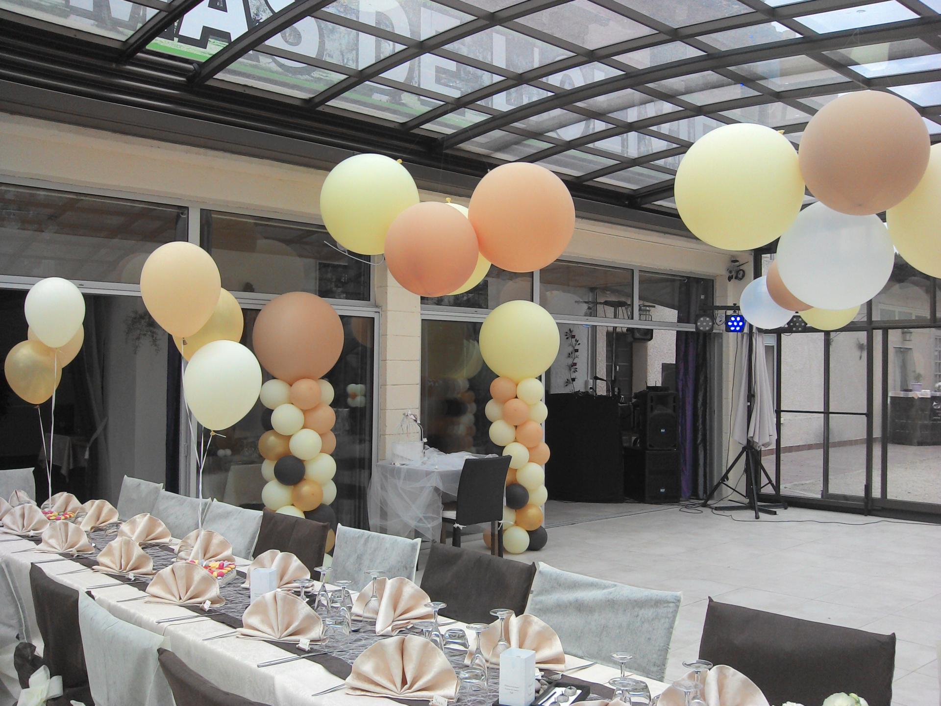 Colonne de ballon Mariage