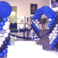 Décoration Ballons Inauguration concession BMW