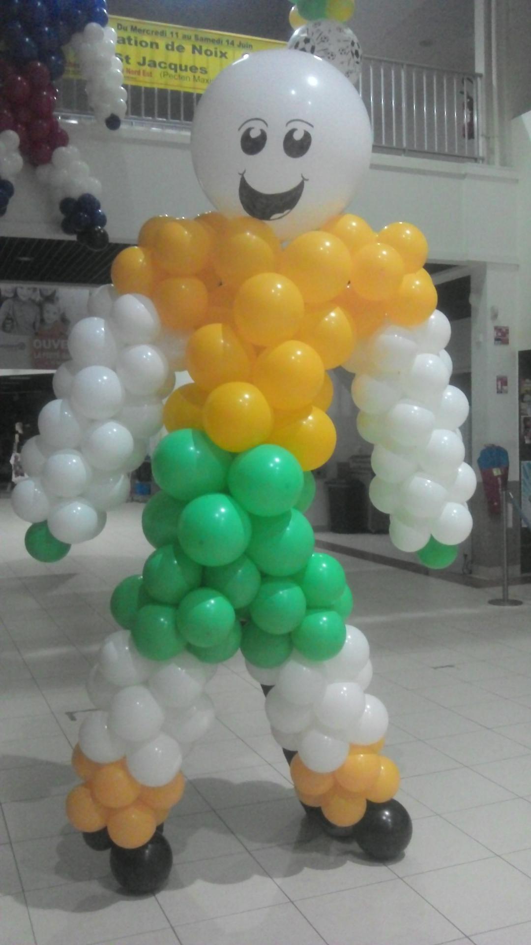 Décoration Ballons pour l'Événement Coupe du Monde Foot