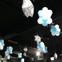 Décoration ballon hiver club privé