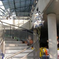 Étoiles Mylar Argent