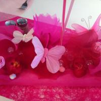 Déco baptême avec des papillons
