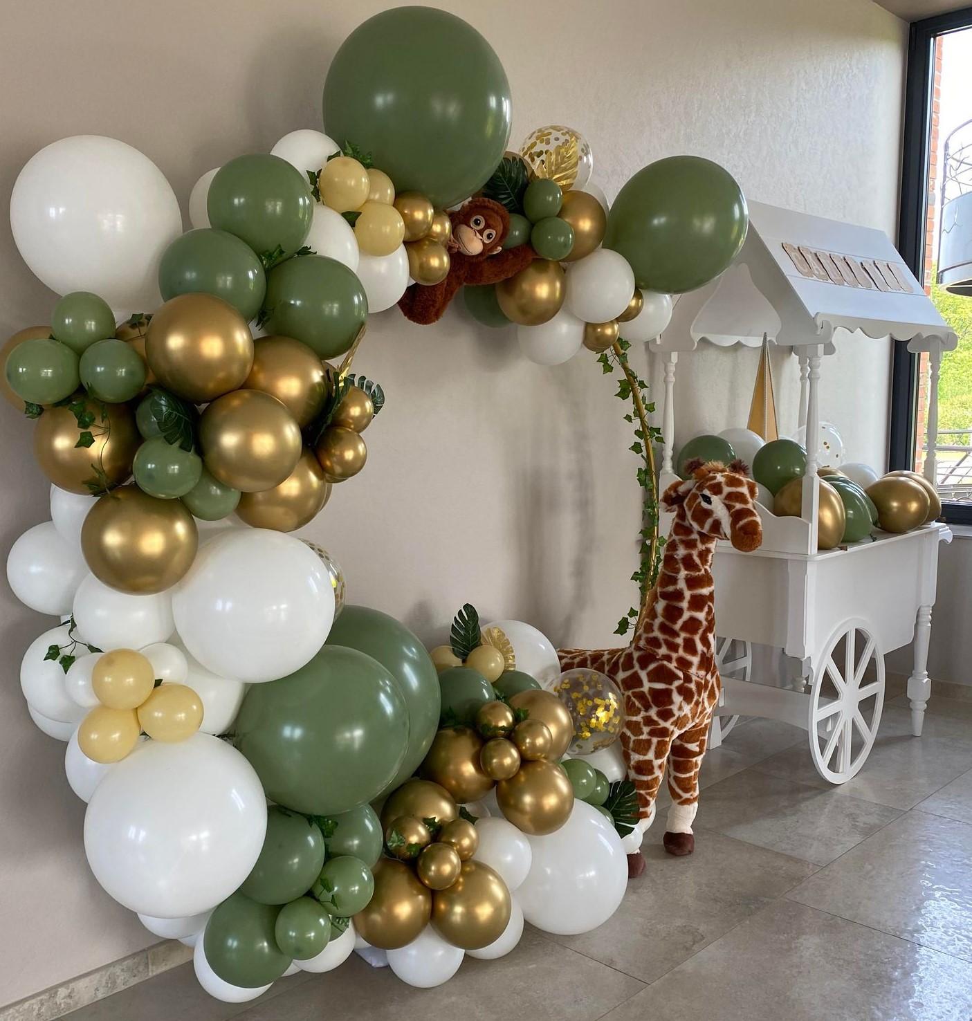 Structure arche de ballons arrondie 5 m - Vegaooparty