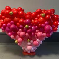 Coeur décor décoration ballon 2 mètres