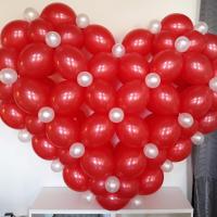 coeur ballon rouge