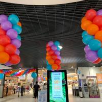 Ballon décoration magasin