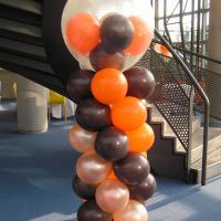 Colonne de Ballons avec gros ballon