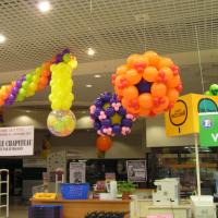 Décoration ballons La Rentrée Leclerc Pierry