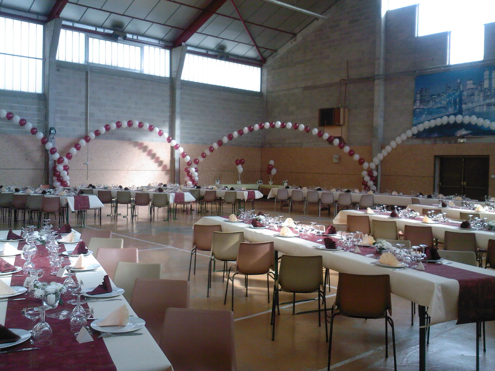 Décoration Ballons Mariage, arches à l'hélium