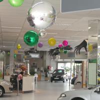 Décoration pour Show Room de concession automobile