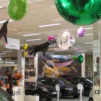 Ballon rond en aluminium