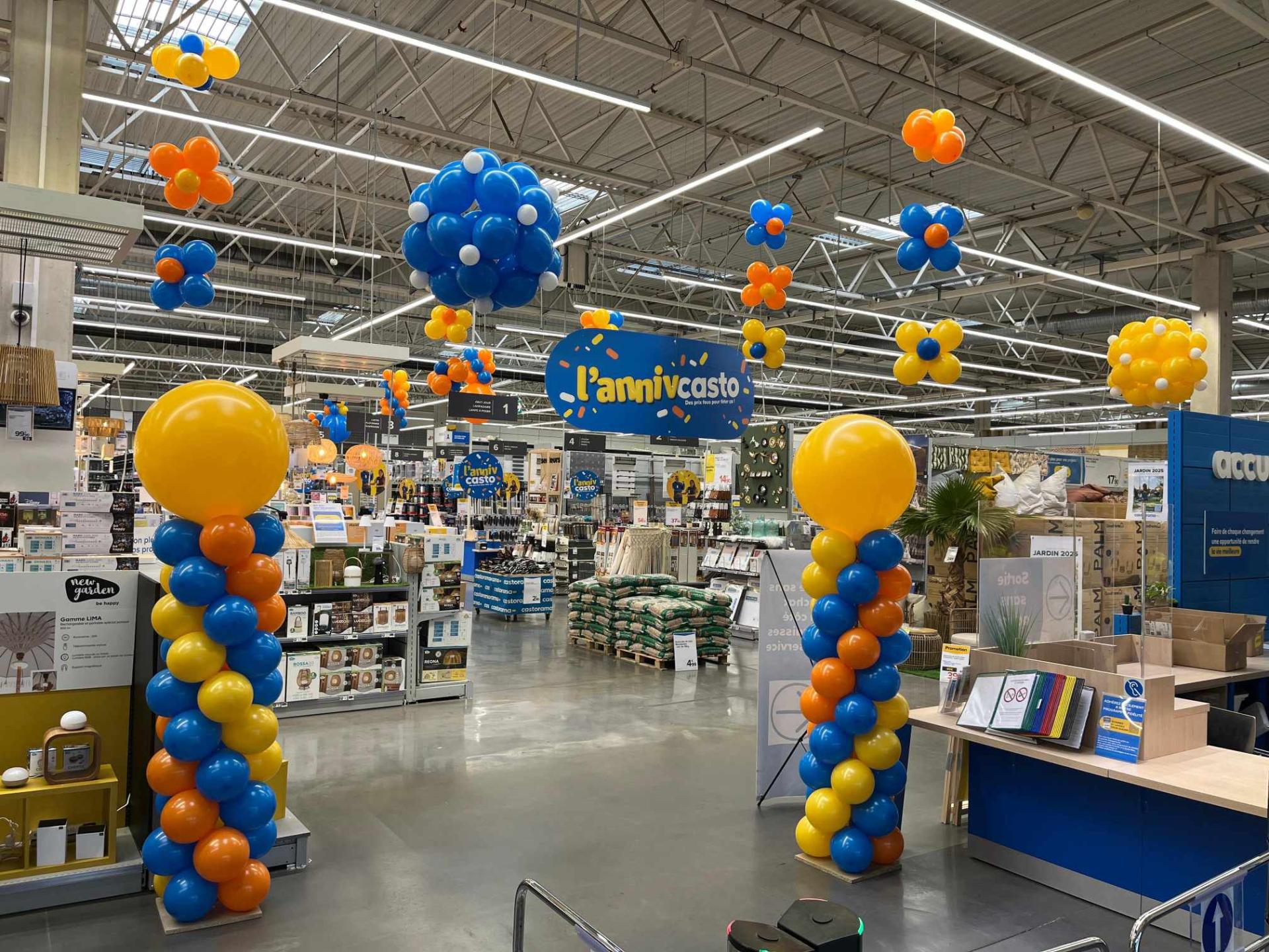 Castorama ballon décoration
