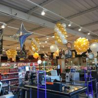 Décors en ballons pour Noël