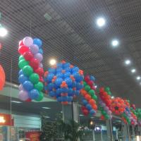 Déco de ballon pour hypermarché