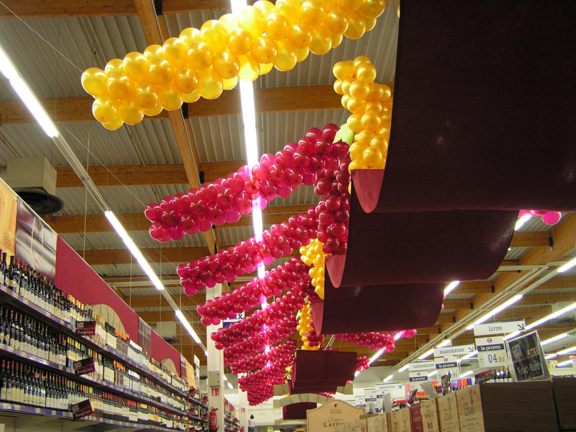 Chapiteau pour la Fête des vendanges