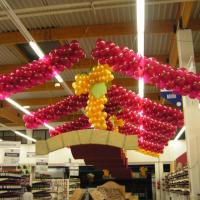 Décor Ballons pour la  fête du vin