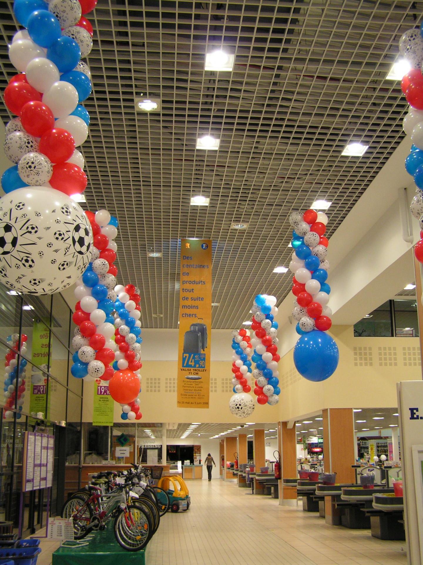 Allez La France avec des Ballons