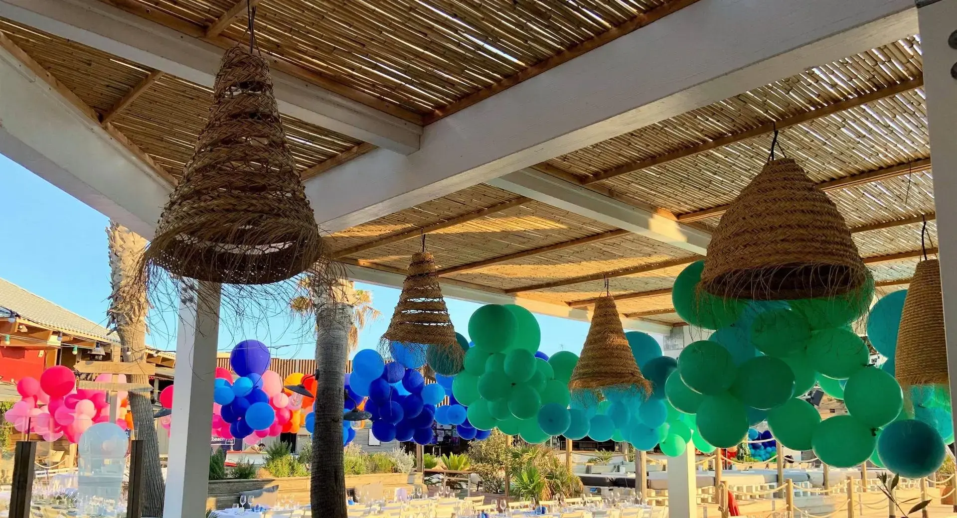 Ballon père Noël XXL en aluminium - Ballons, guirlandes