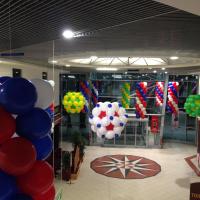 Déco de ballon pour Supermarché