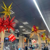 Décor de noel en ballons Montpellier