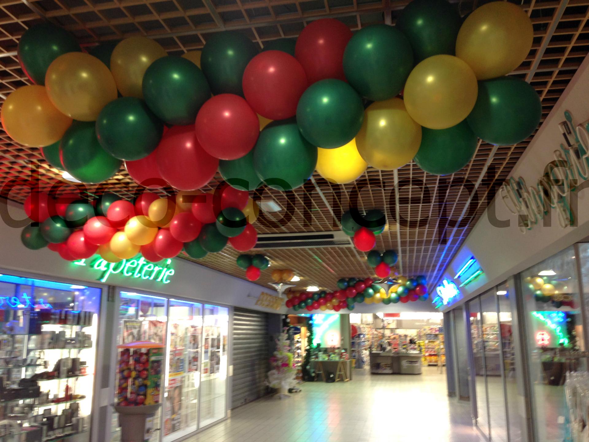 Prestation Déco Ballon Centre Commercial