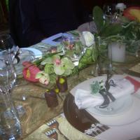 Centre de table pour un mariage