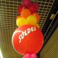 Ballons imprimés pour les SOLDES