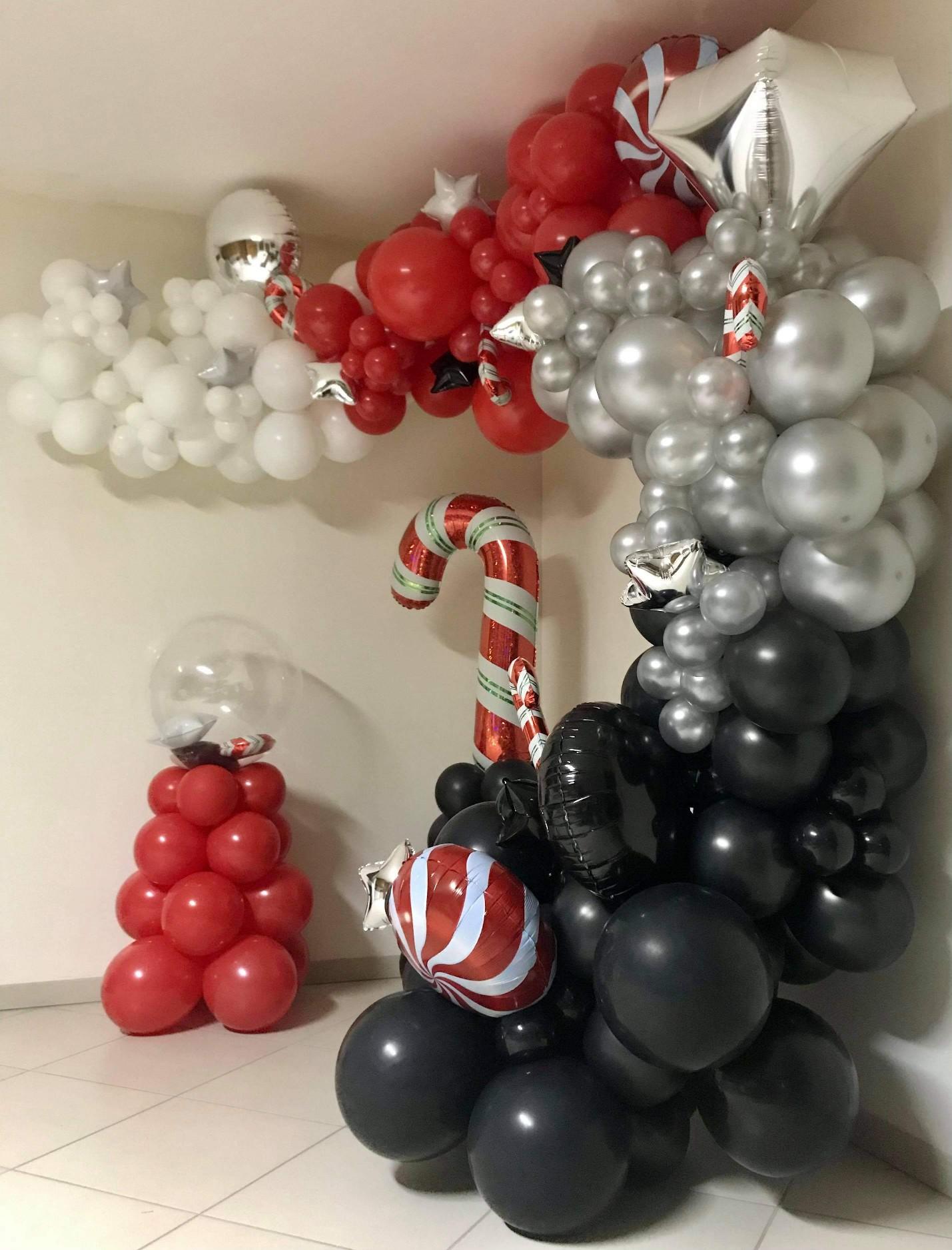 Ballon organique arbre de Noël